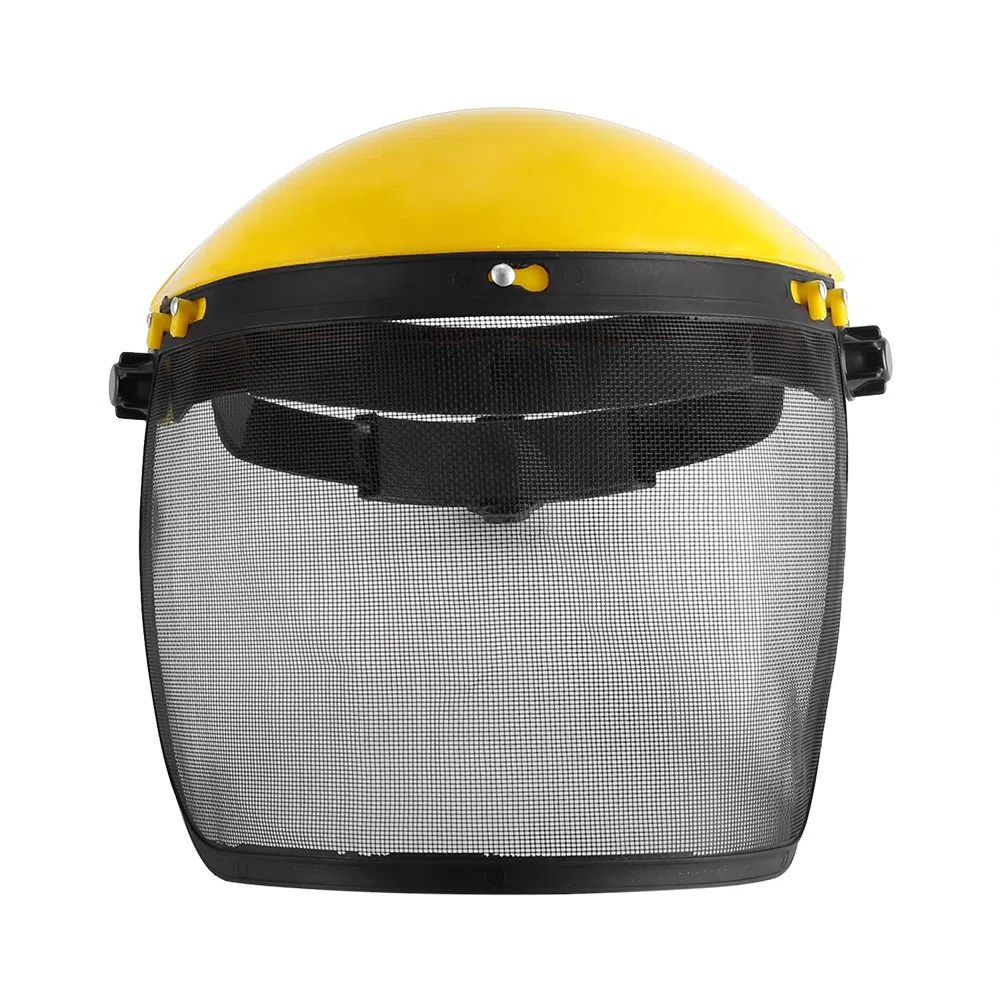 Casque de Protection Visière Ecran Grillagé Chapeau Visière pour Casque de Sécurité Professionnel