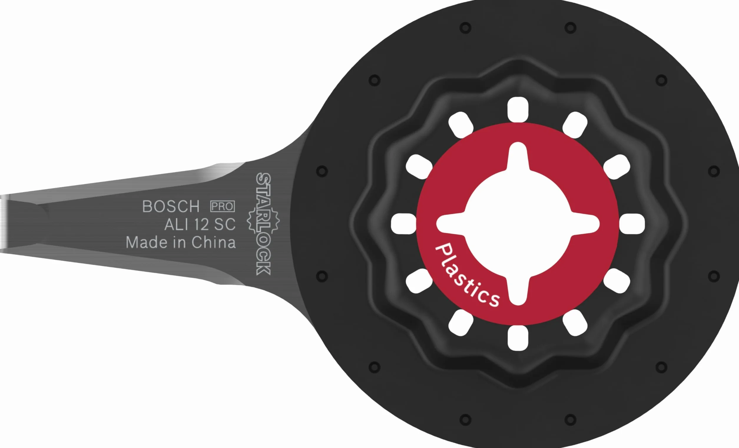 Bosch 1x Lame pour outil multifonctions PRO Silicone ALI 12 SC (pour Silicone, Silicone, Largeur 12 mm, Professional Accessoire Outil multifonction)