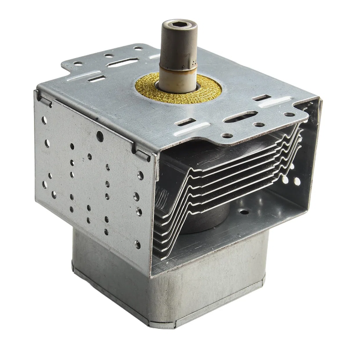FACAIIO Magnetron de rechange pour Galanz pour M24FB-610A pour four à micro-ondes, 2pour M219 2pour M253J, compatible avec le modèle, pour construction métallique avec trous de montage de 11,5 x 3,5