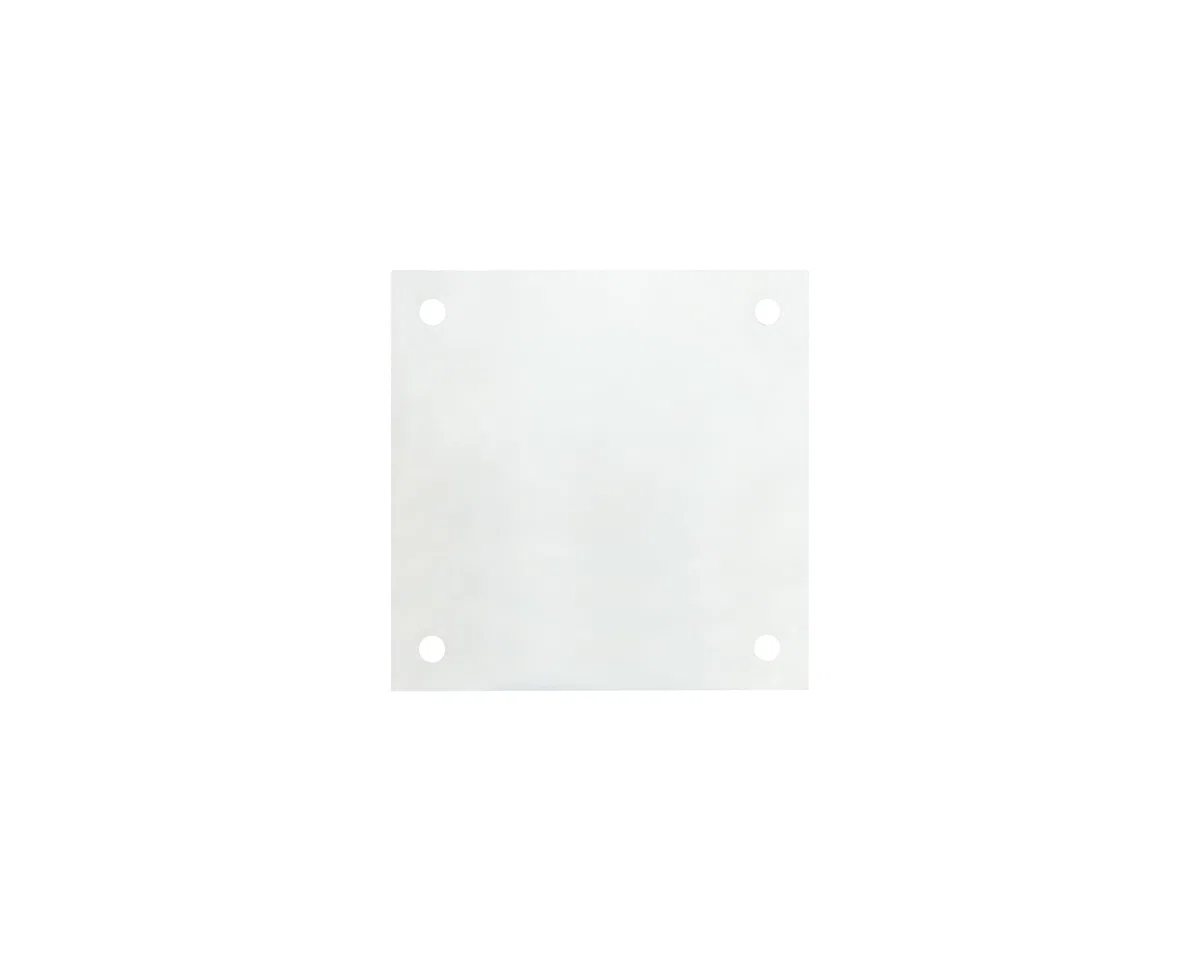 Plaque de propreté 90x90mm laiton poli - HERACLES - 251652