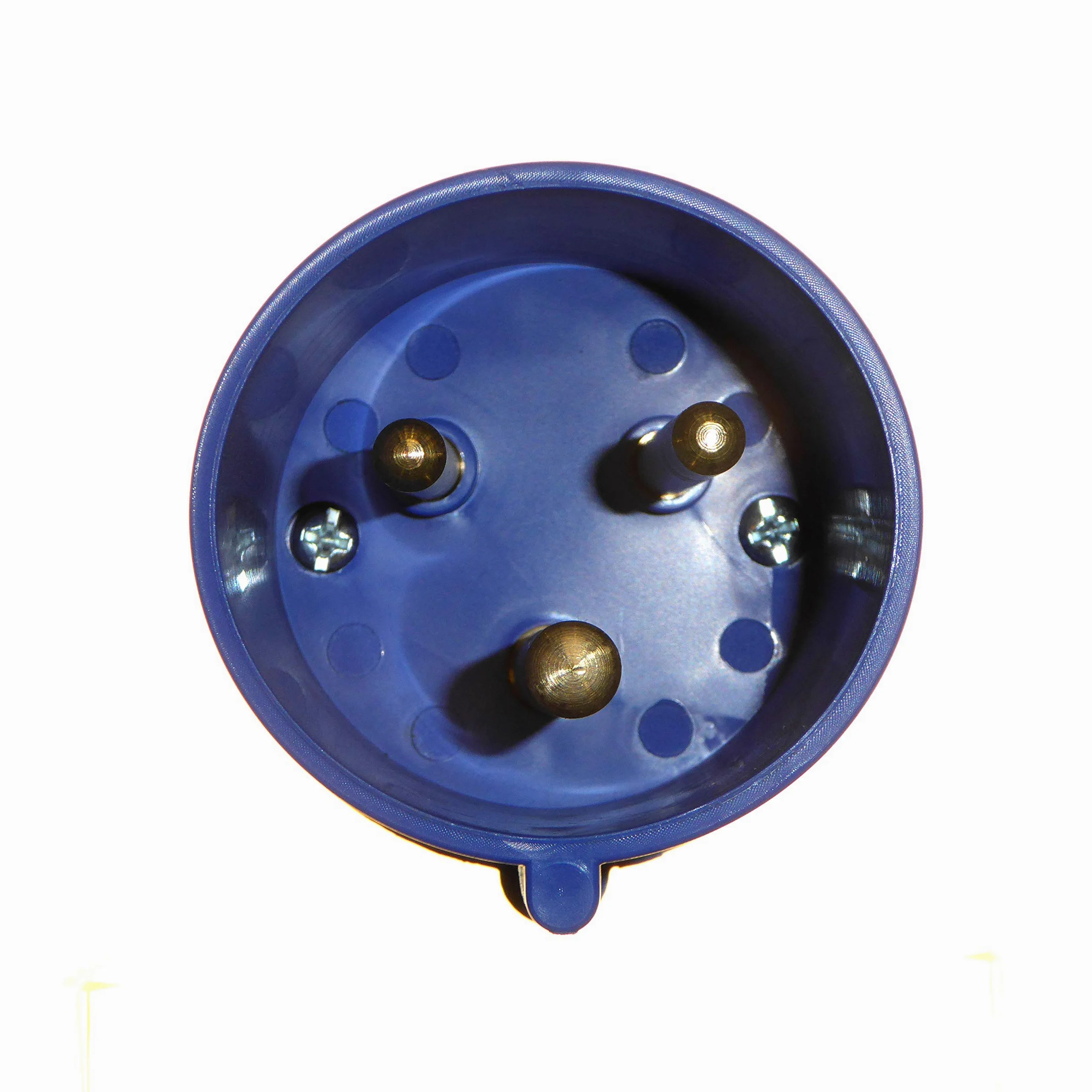 Prise 3 broches avec prise de surface monophasée 32 A 230 V IP44 32 A 2P+T intérieur/extérieur étanche 32 A IEC Bleu