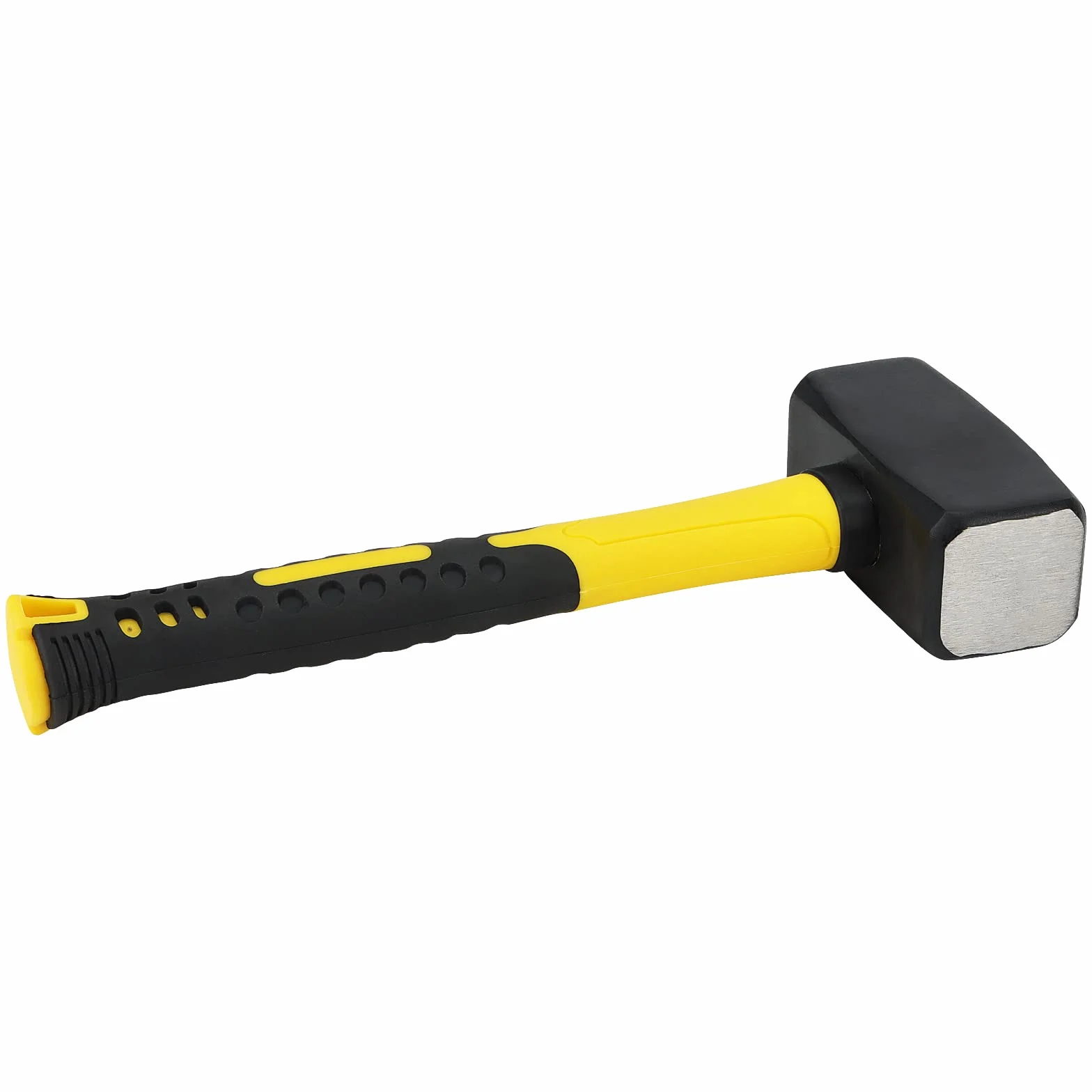 NGOSUET Marteau de Maçonnerie 1500g - Lot de 2 Pièces - Acier Haute Qualité avec Poignée Fibre de Verre Antidérapante - 265mm pour Travaux de Construction et Bricolage