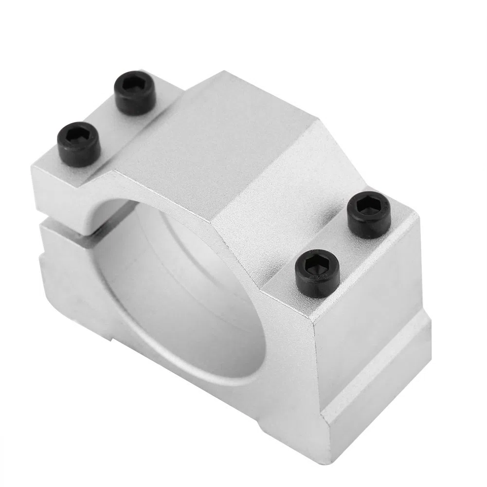 Bride de support de moteur, broche en aluminium moulé de support de moteur de 52 / 65mm pour la machine de gravure CNC(52MM)