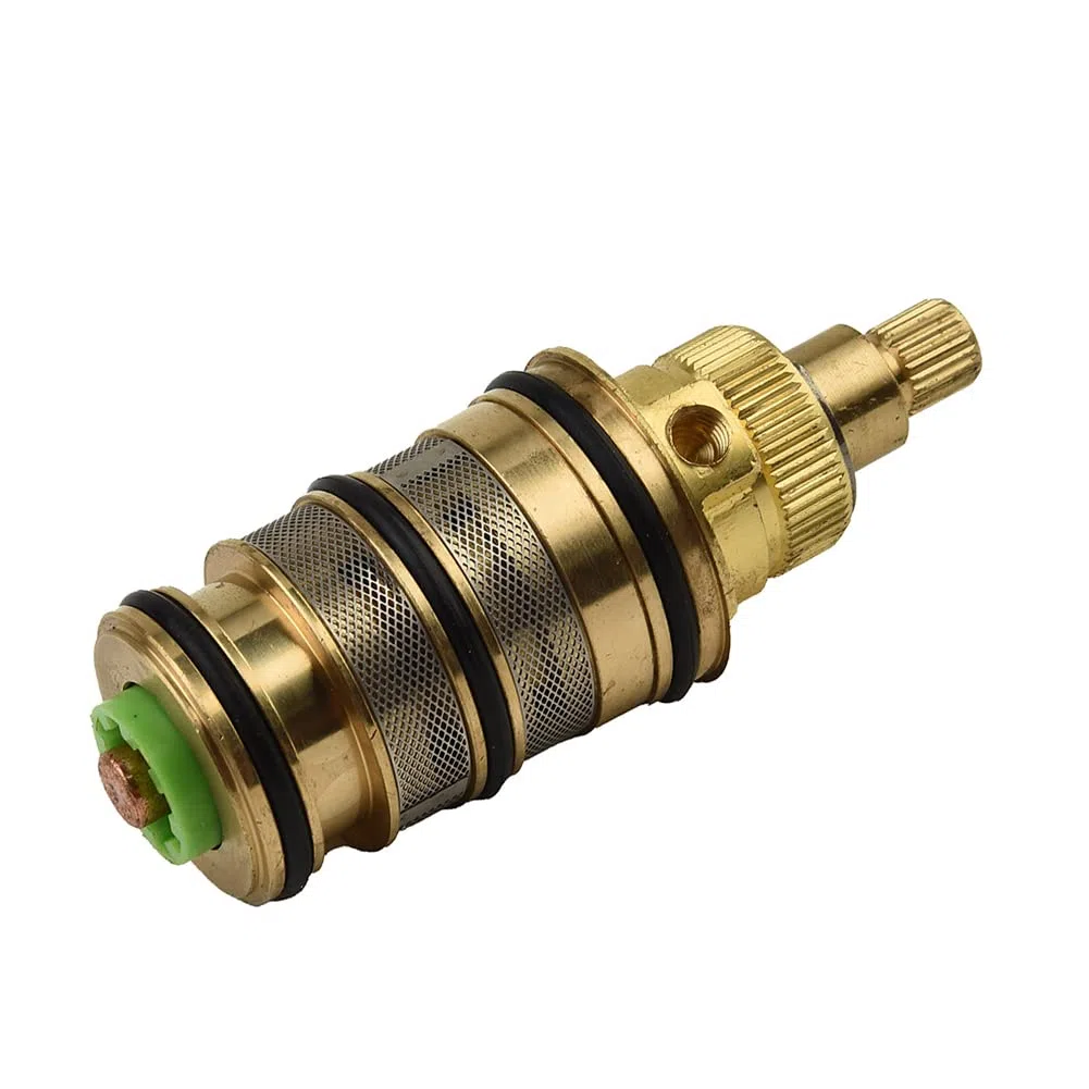 ZYWUOY Cartouche thermostatique de rechange en laiton - Kit de réparation pour robinet de douche - Robinet de douche - Kit de réparation de poignée de robinet de douche