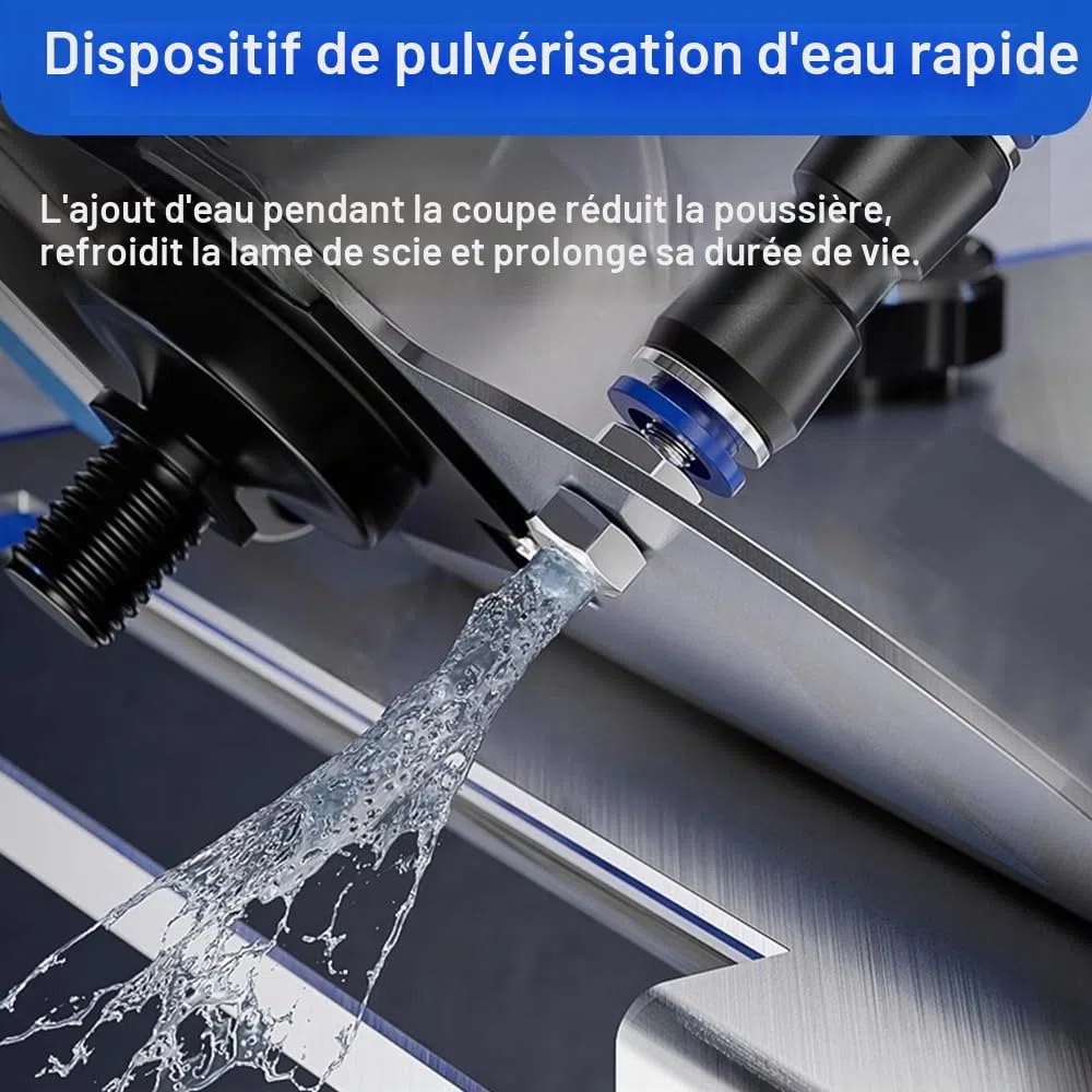Support pour Meuleuse d'angle - Coupe Carrelage 45 Degres de Type 100 Support pour Meuleuse Angle 45 Degré Coupe Carrelage Tuyau d'Eau de 1m