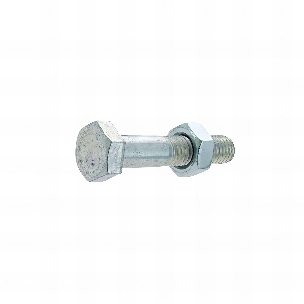 25 boulons tête hexagonale filetage partiel acier zingués blanc 8/8 - diamètre 14,0 mm - Diamètre 14 mm