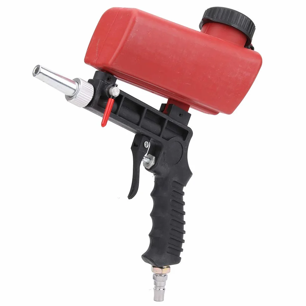 Sableuse Pistolet de Sablage Pneumatique 90PSI Petite Machine de Sablage Portative pour le Polissage Sablage et L'élimination la Rouille du Métal