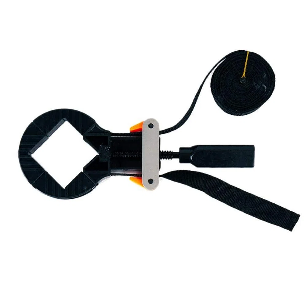Sangle De Serrage De Bande D'angle Réglable Noir Vise Cadre Photo Porte-outil À Bois