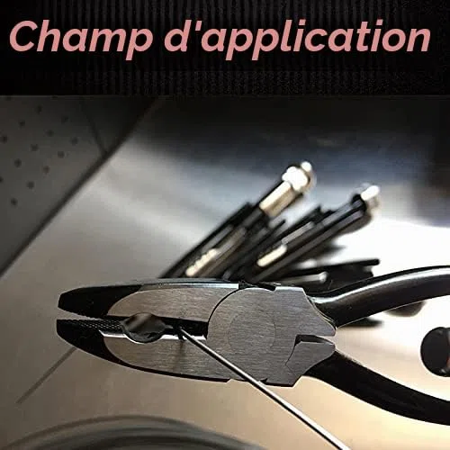 Pince tournante de 15 cm Pince universelle professionnelle Ingénieur Sécurité Haute Acier au Carbone Fil de sécurité Twist Pince torsadée Verrouillage Outil à main rapide