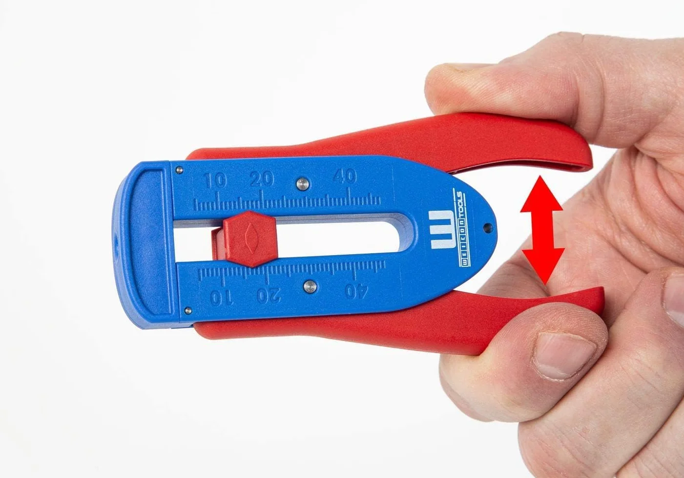 WEICON TOOLS Dénudeur de précision S, Pince à dénuder pour fils fins et torons de 0,12 - 0,8 mm, Fabriqué en Allemagne