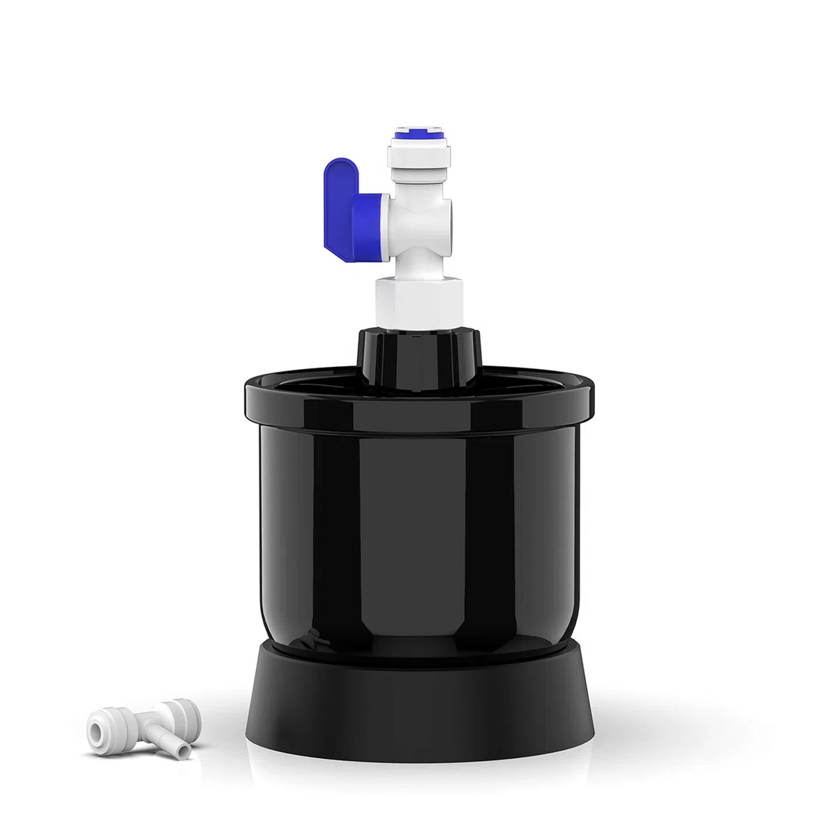 Frizzlife MWT3 Mini réservoir d'eau sous pression avec vanne à boisseau sphérique pour système d'osmose inverse PD400, PD500, PD600-TAM3