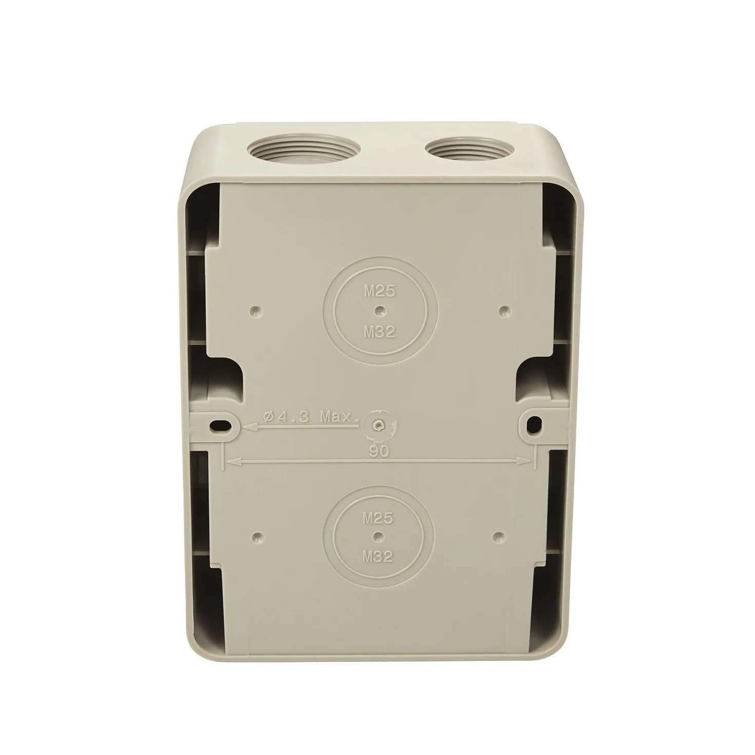 Legrand 555259 Prise saillie fixe P17 IP44 32A, 380V~ à 415V~, 3P+N+T