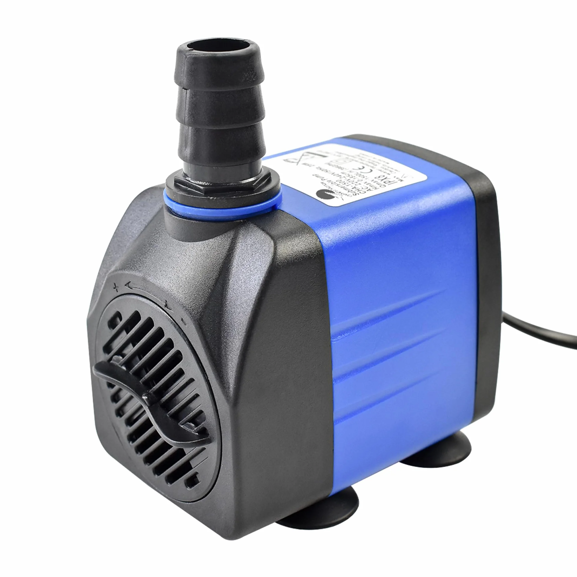 CHANCS 8W 118GPH petite pompe à eau submersible AC 220V mini-pompes de bassin pour bassins extérieurs