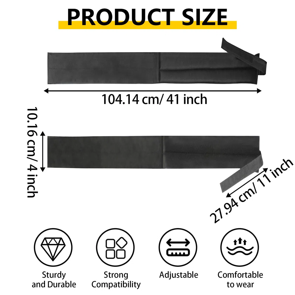Lot de 2 sangles d'échasses pour cloison sèche, extra confortables, rembourrées et épaisses pour cloison sèche, peinture, isolation