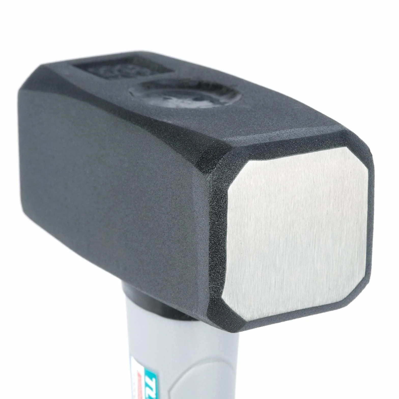 Total Tools - Massette en Acier - 1500 g - Idéal pour la Construction et la Maçonnerie - Haute Résistance aux Chocs - Manche en Fibre Ergonomique - Tête en Acier au Carbone Forgé
