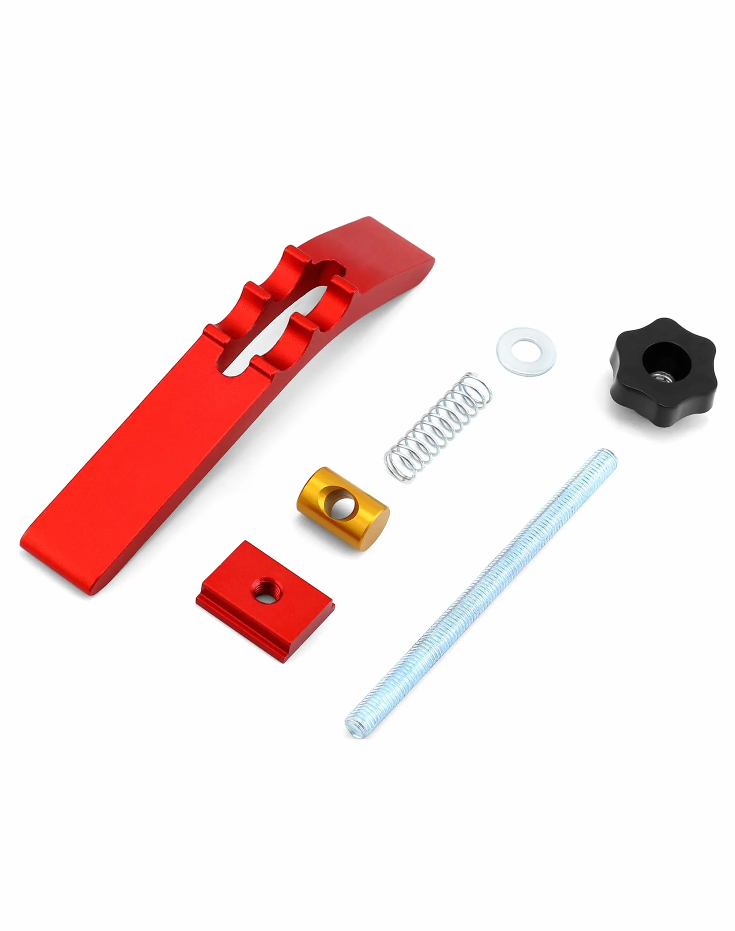 QWORK® 2PCS Serre Joint Rapide pour Système de Rails T (M8)