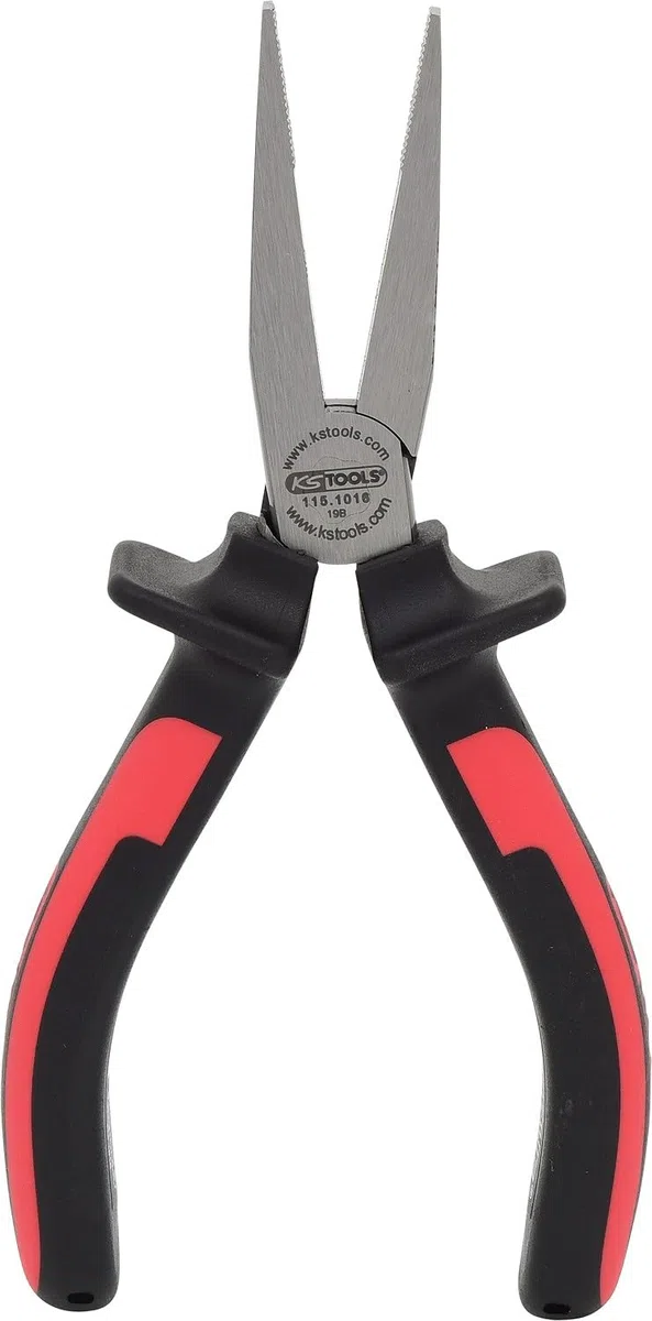 KS TOOLS 115.1016 - Pince à Becs Plat - Gamme Ergotorque - L. 165 mm