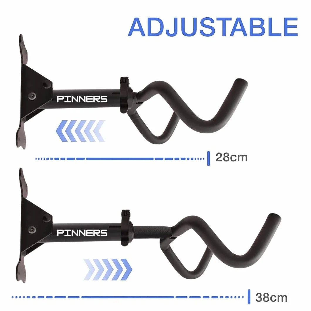 Support de vélo mural pliable et rembourré