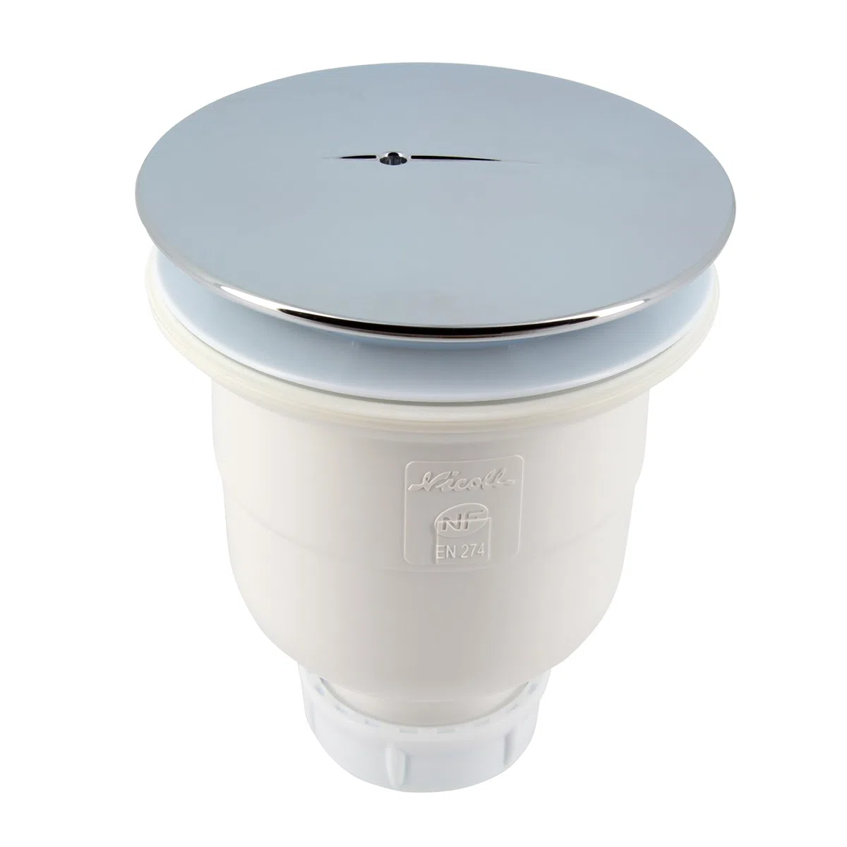 Bonde verticale pour receveur ø 90 mm