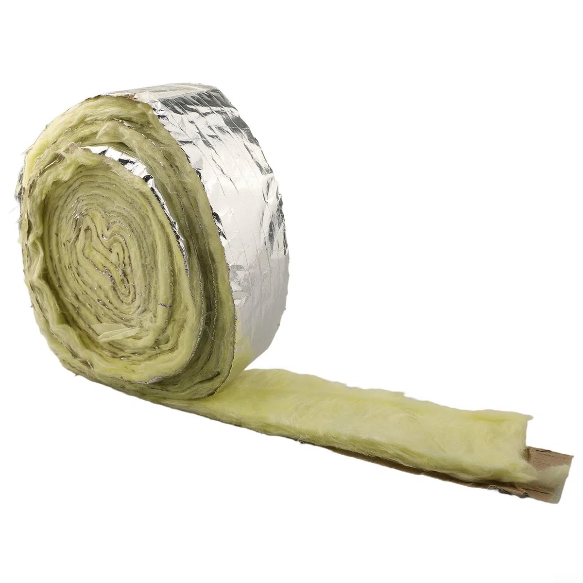 Rouleau de laine de verre en fibre de verre pour isolation thermique, isolation phonique, 10 m