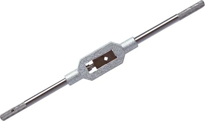 tourne-a-gauche, reglable, taille 4 Taille:4 Pour taraud manuel:M 11 - M 32, G 1/8" - G 3/4"