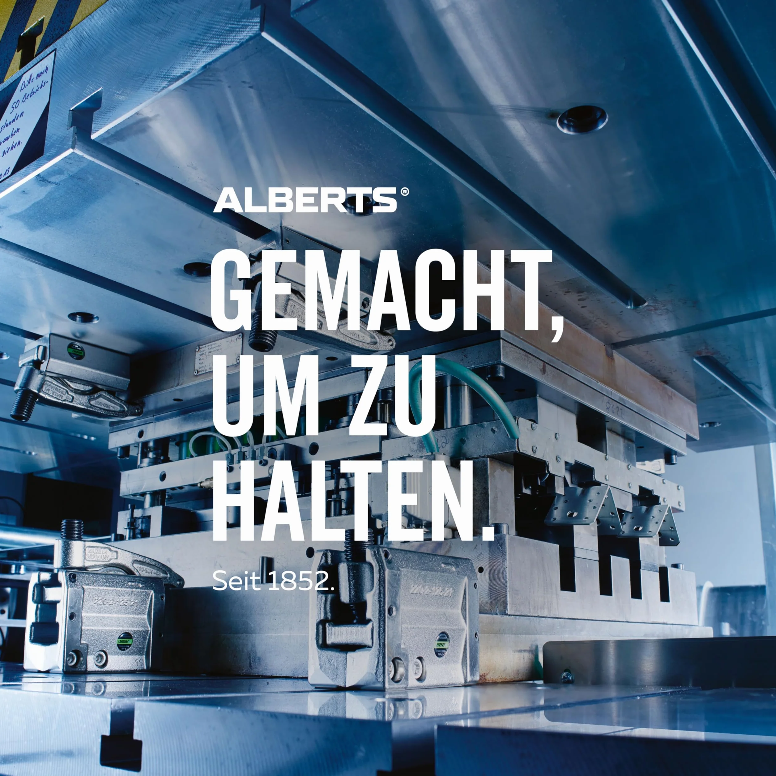 Alberts 335229 Support U | type B - ailes intérieures | galvanisé Sendzimir | 64 x 128 mm (Lot de 6)