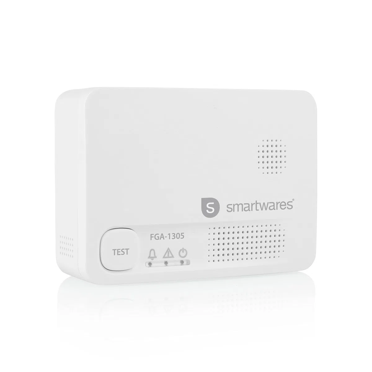 Détecteur de monoxyde de Carbone Smartwares FGA-13051 - Capteur 10 Ans - Bouton de Test